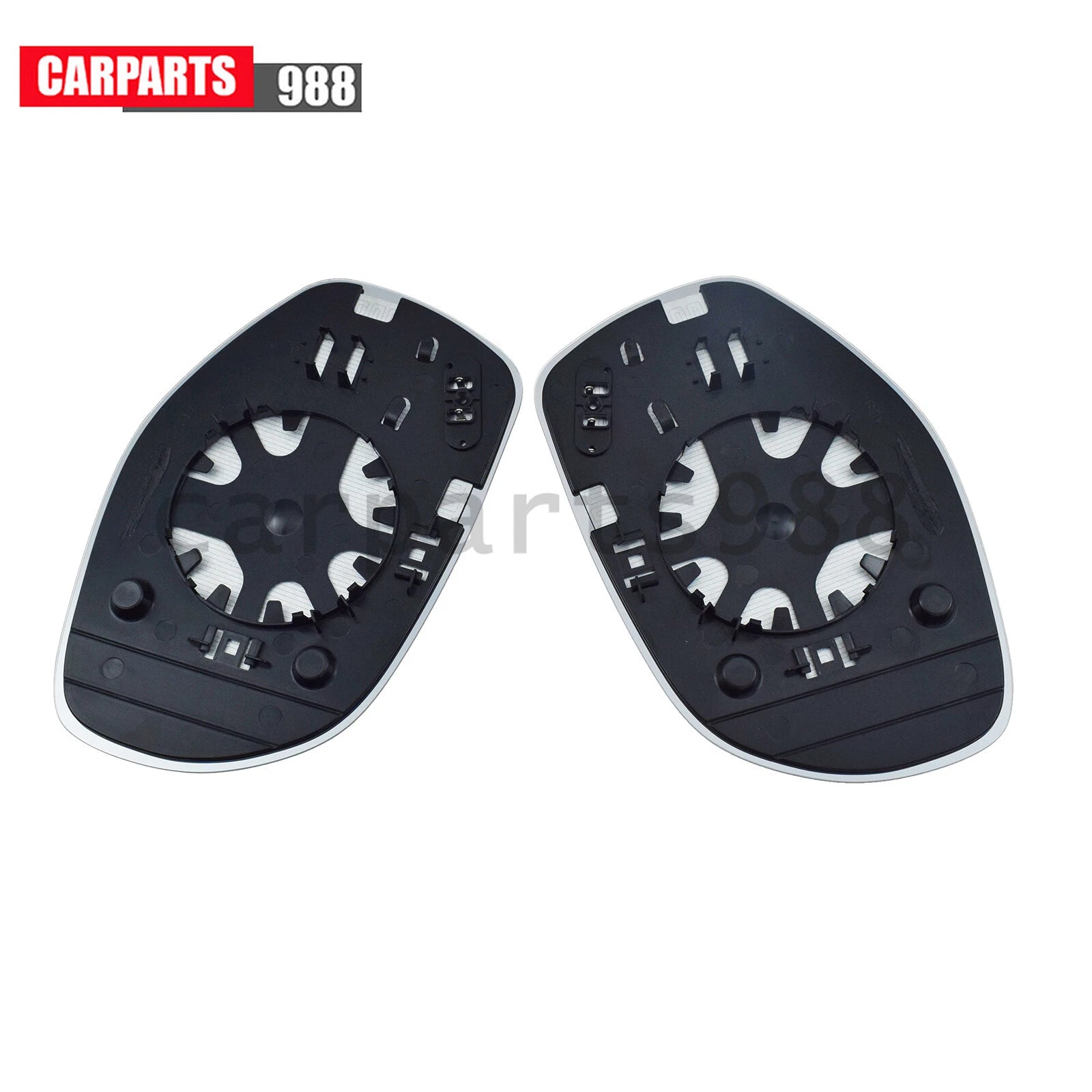 2Pcs Left Right Mirror Glass Heated for 2008-10 Cayenne 95573103904 95573103804 6B93BC-57