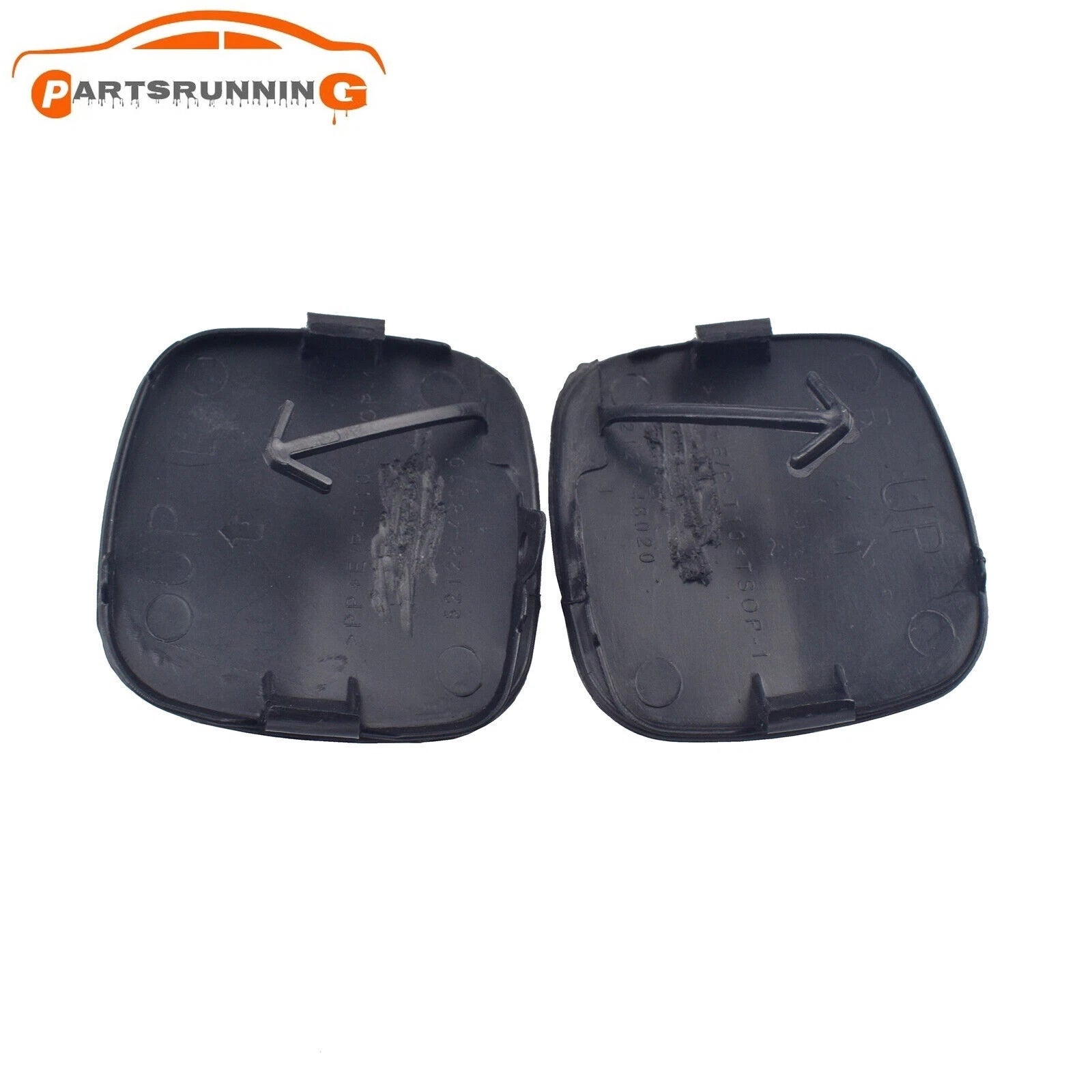 Front LH&RH Bumper Tow Hook Eye Cover Cap For Lexus RX330 2004-2006 52128-48000 6B93BC-57