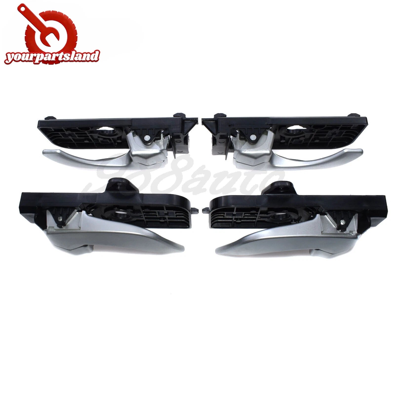 Inside Door Handle Front Rear Left Right For Hyundai Sonata 2005 2006 2007 2008 6B93BC-57