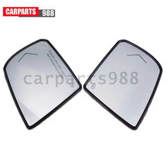 Left Right Heated Mirror Glass For 2008-2017 Toyota Tundra Sequoia 87906-0C032 6B93BC-57