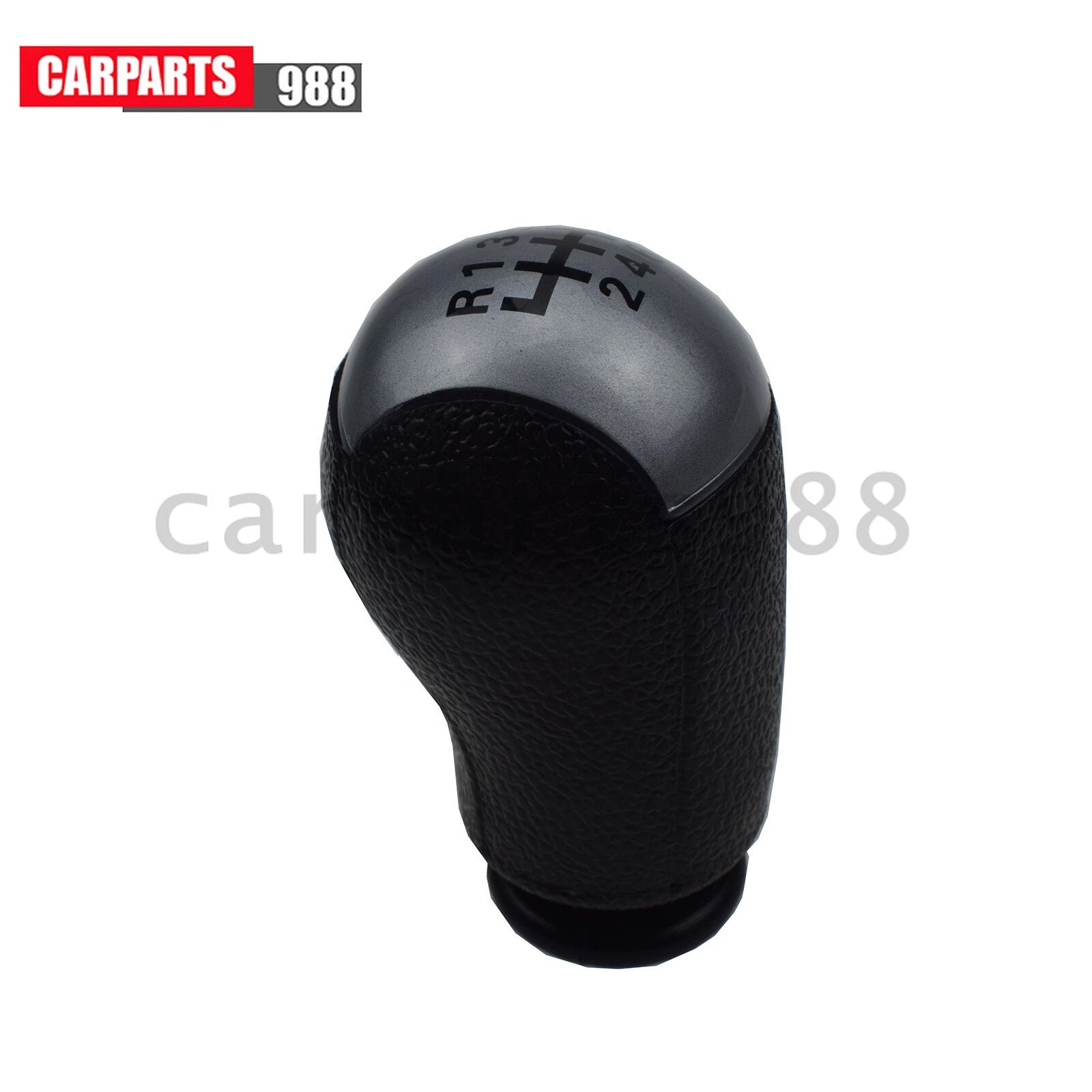 For 2011-14 Ford Mustang Black+Silver 6-Speed Manual Gear Shift Knob BR3Z-7213-A 6B93BC-57