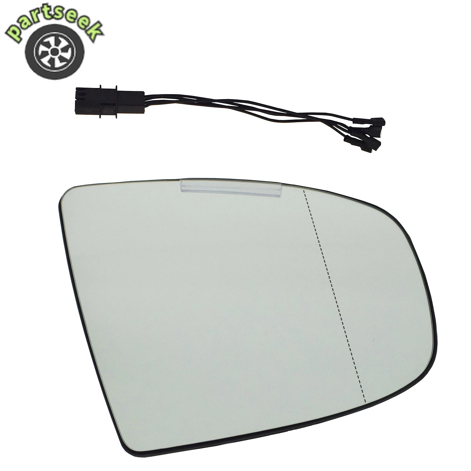 Right Side Mirror Glass Heated For 2007-2014 BMW X5 X6 E70 E71 E72 51167174982 6B93BC-57