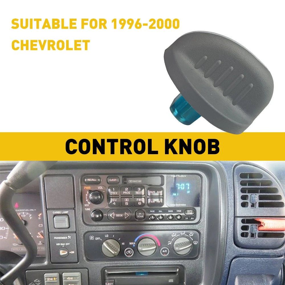 Heater AC Fan Climate Control Knob For 1995-1999 Chevy Suburban Tahoe GMC A 6B93BC-57