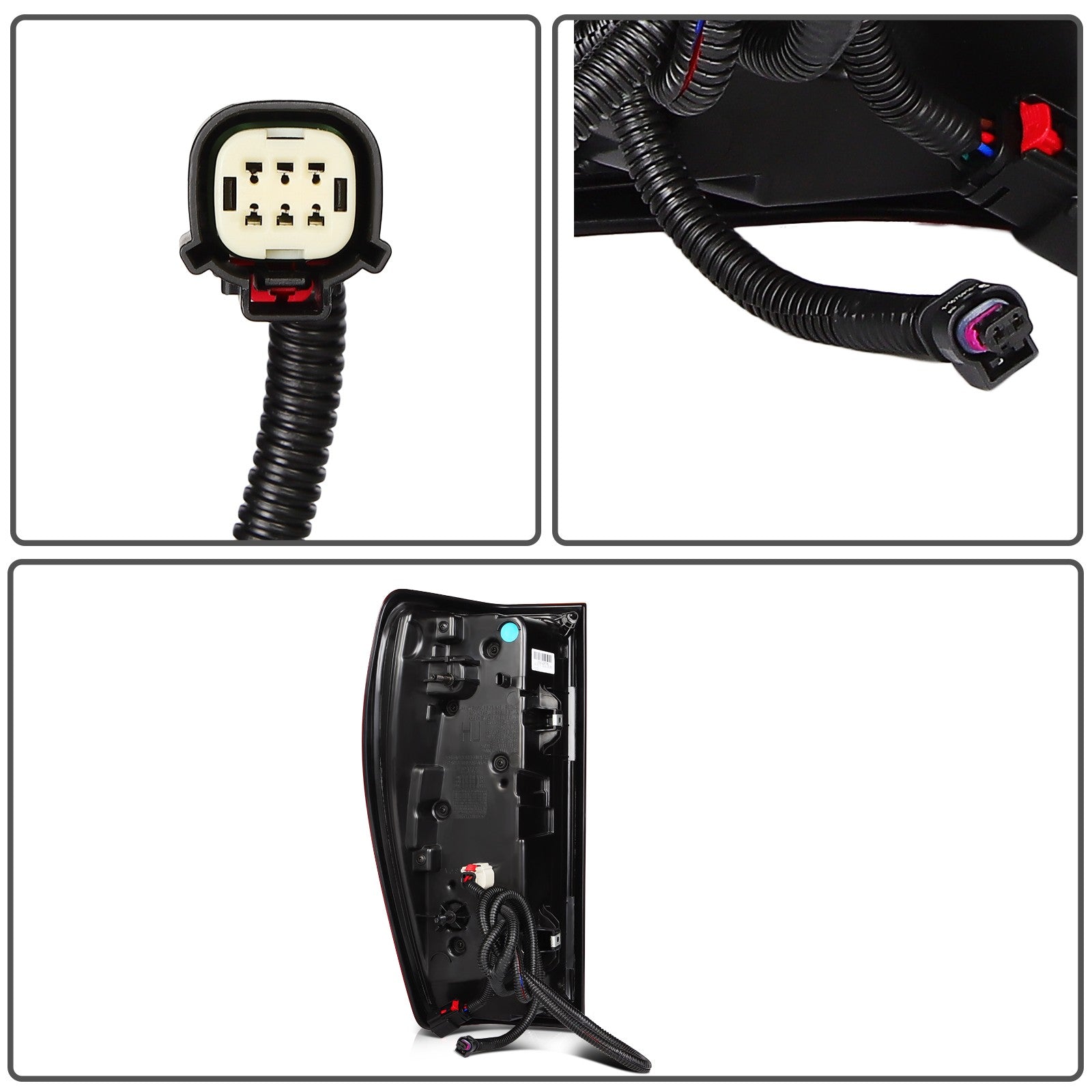 Tail Light Assembly Passenger Side For 2023-2019 GMC Sierra 1500 Full LED 6B93BC-57