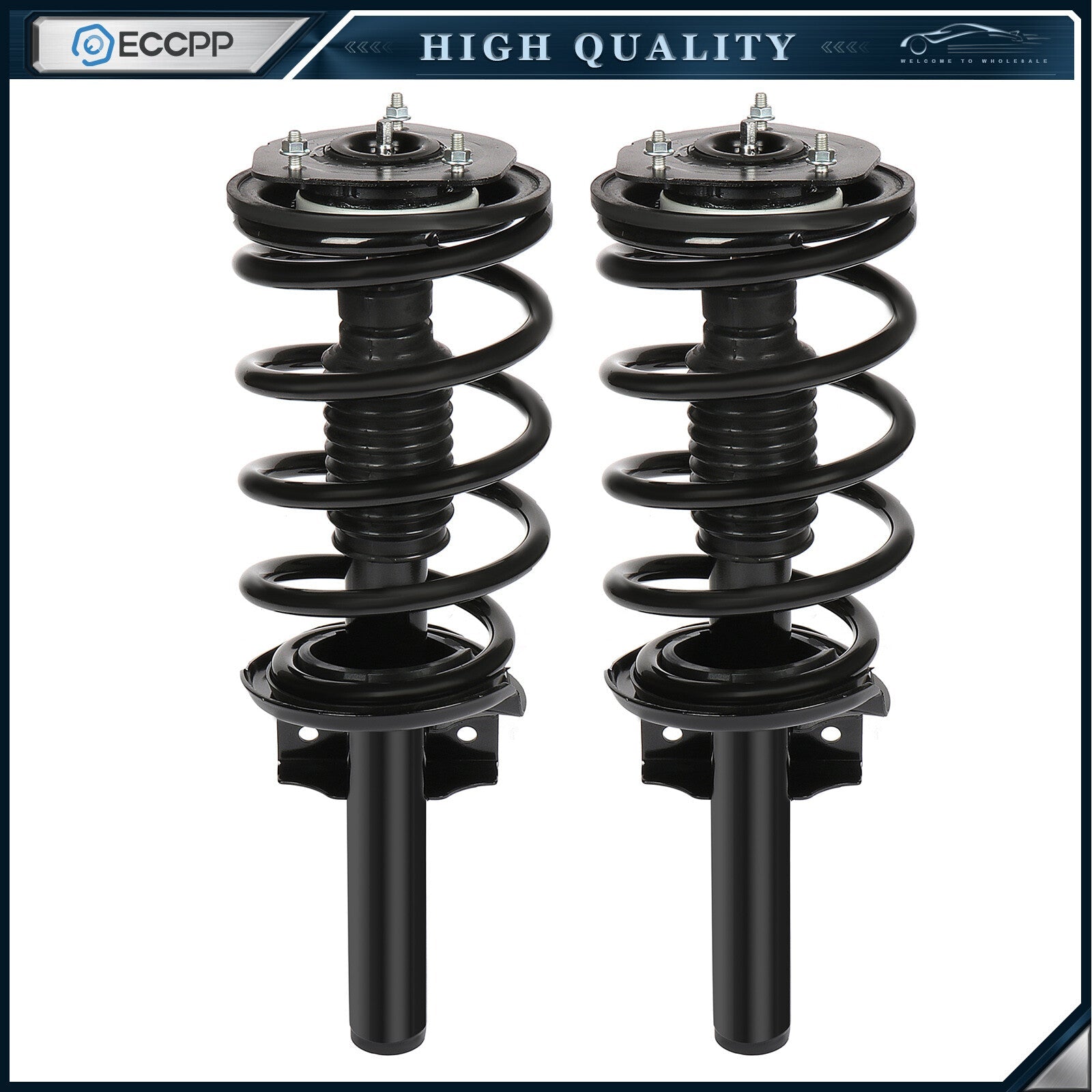 For Ford Freestar 2004-2007 Front Complete Shocks & Struts Springs Coil Absorber 6B93BC-57