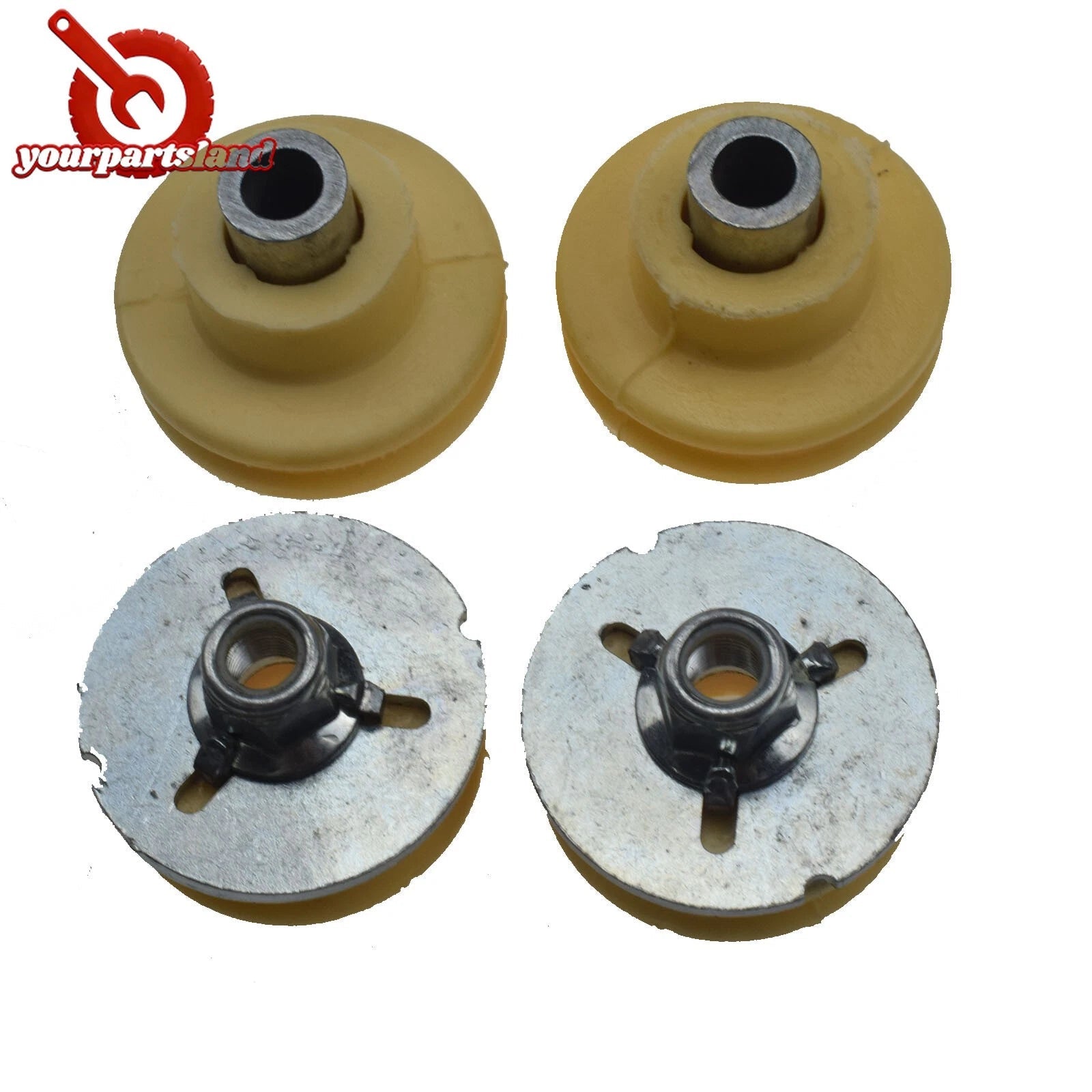4PC For BMW E90 E92 E82 E87 128i Rear Shock Mount Mounts Lower Upper 33506771737 6B93BC-57
