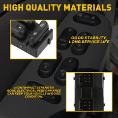 Master Power Window Switch FOR 02-07 Ford F250 F350 F450 Super Duty Crew Cab EOA 6B93BC-57