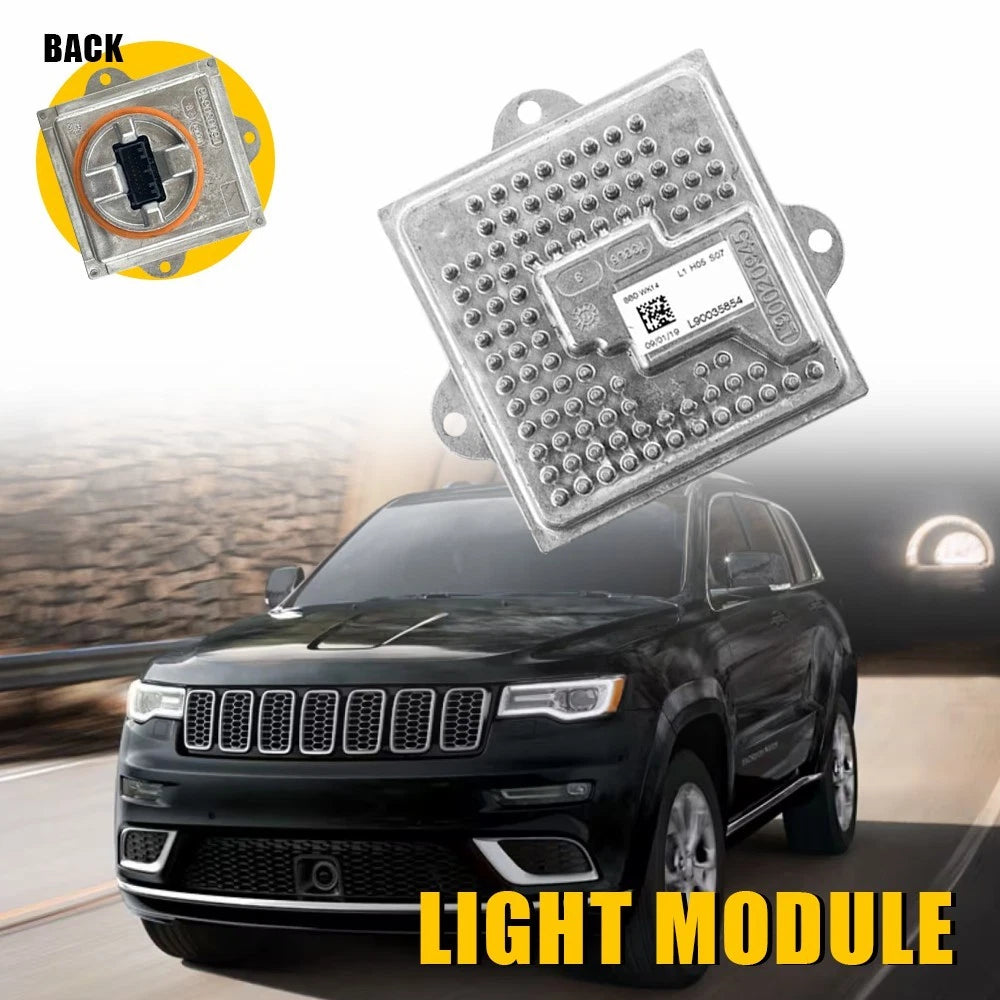 For 2014 15-2020 Jeep Grand Cherokee Headlight Module Control Unit 68223396AA EA 6B93BC-57
