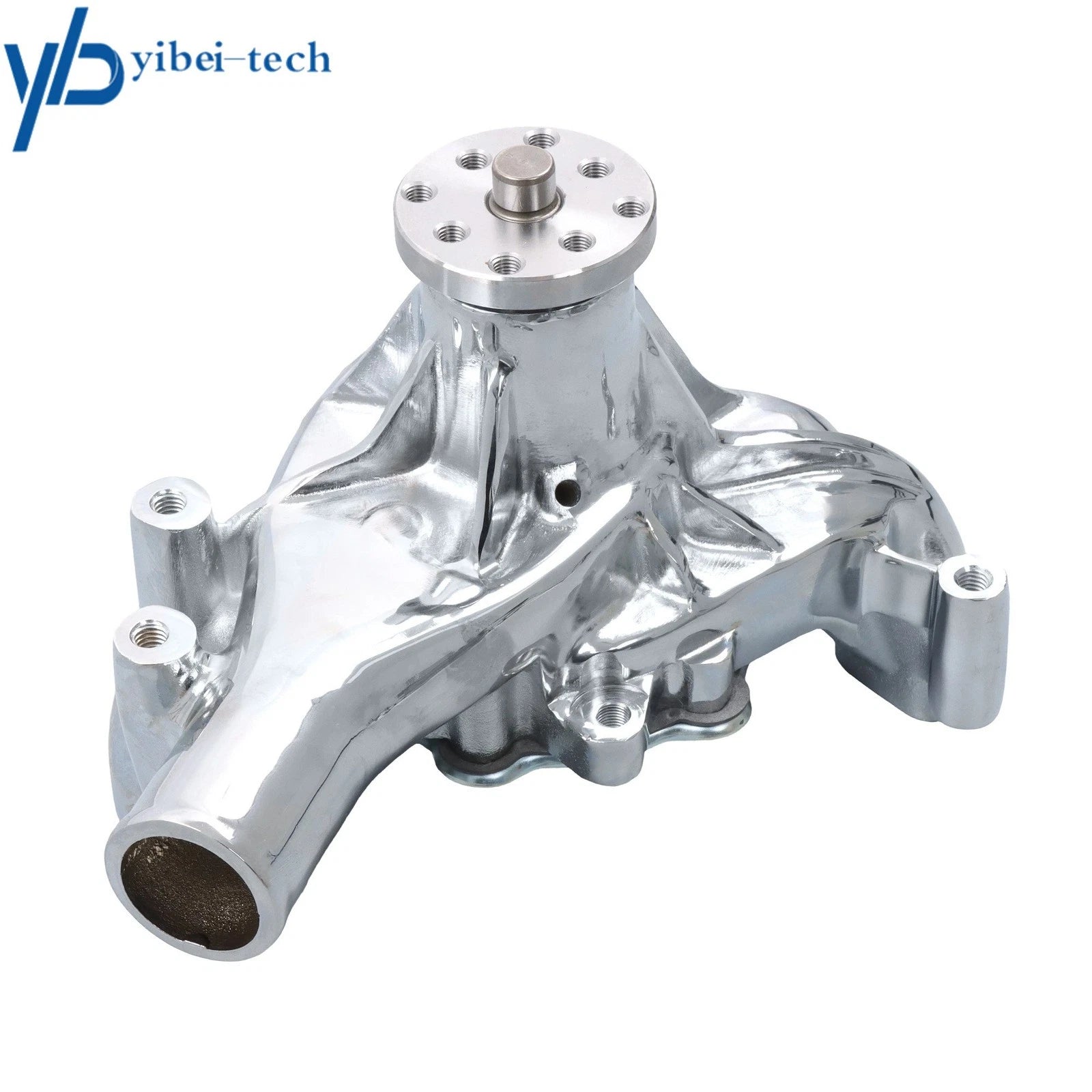 Chrome Big Block For Chevy High Volume Long Water Pump SBC 283 327 350 383 400 6B93BC-57