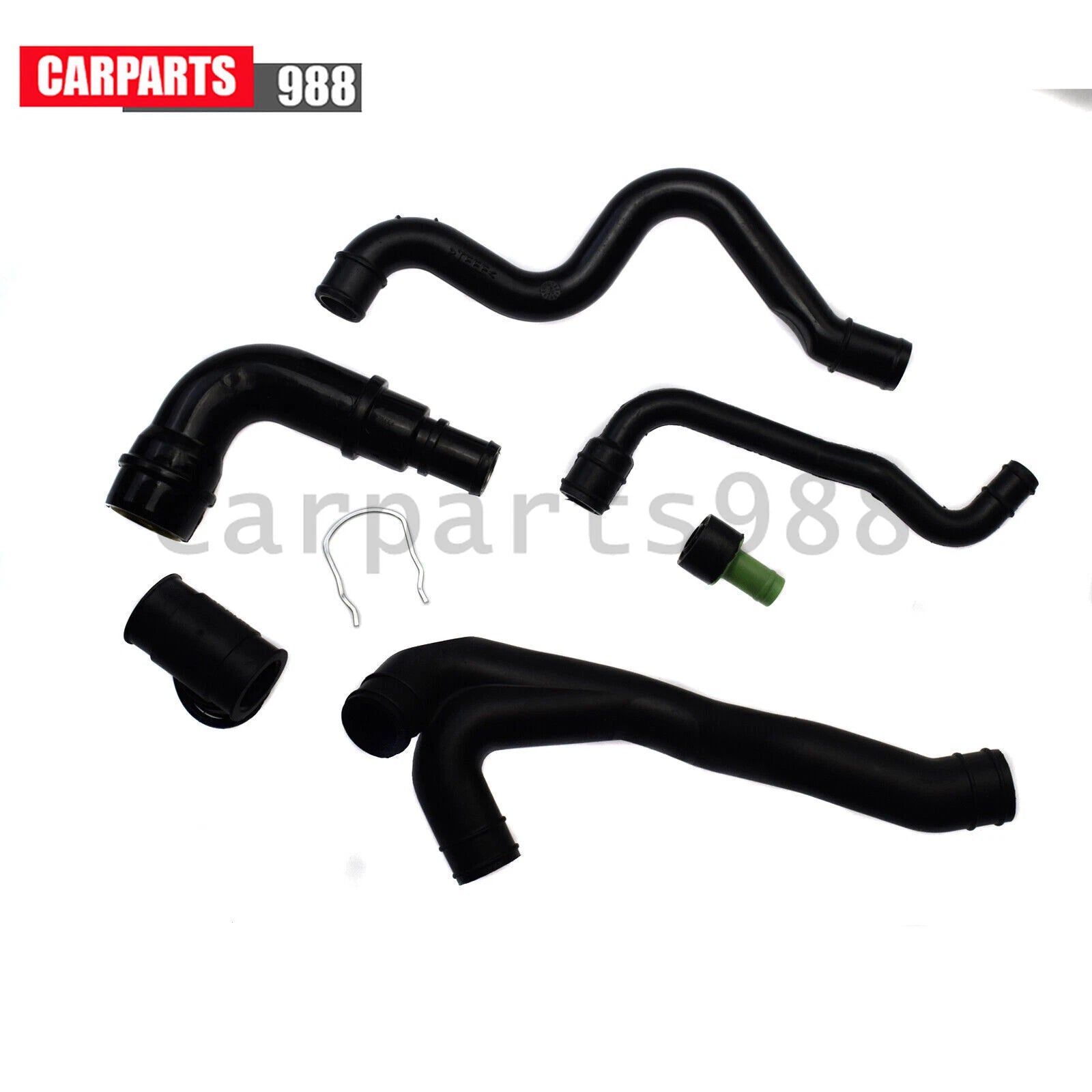 Crankcase Breather Hose Kit for VW Beetle Golf Bora Jetta Passat 06A103213F 6B93BC-57