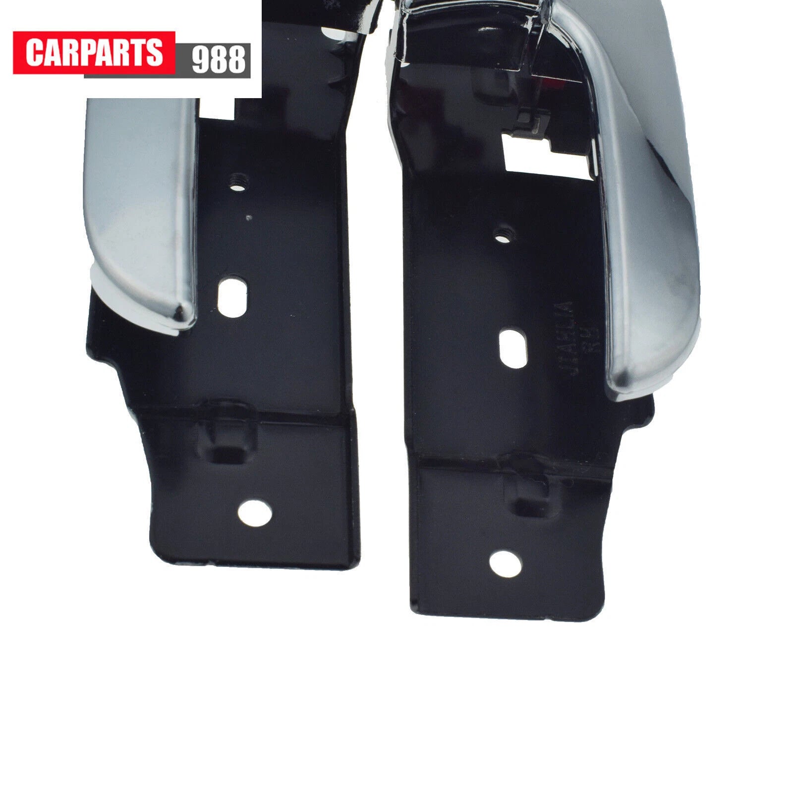 Pair Front Inside Door Handle Chrome For 02-05 Kia Sedona 0K53B59330 0K53B58330 6B93BC-57