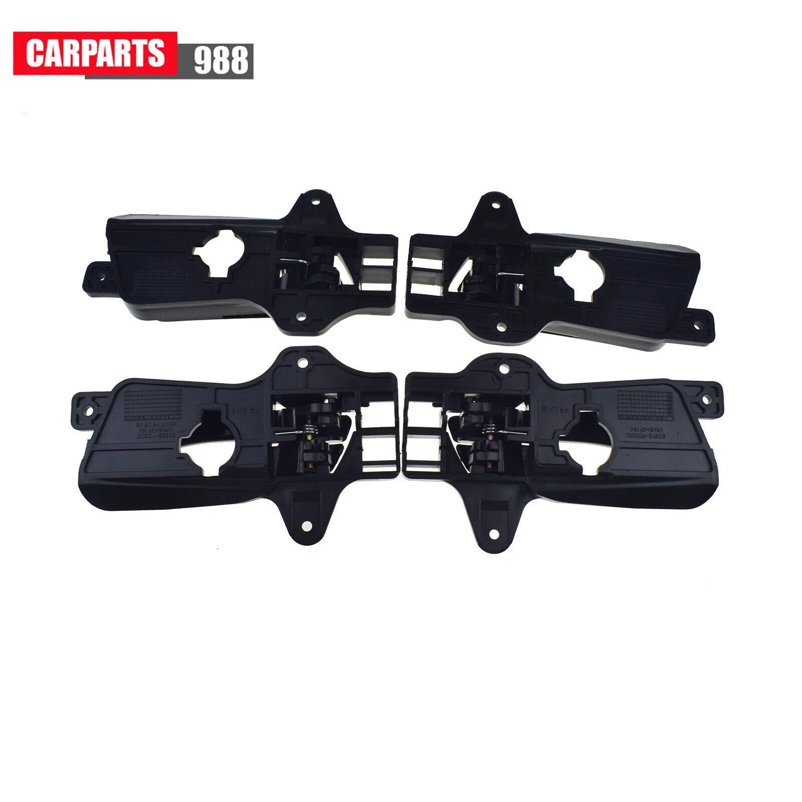 Interior Door Handles Black Front Rear For Hyundai Elantra I30 I30CW 2007-2012 6B93BC-57