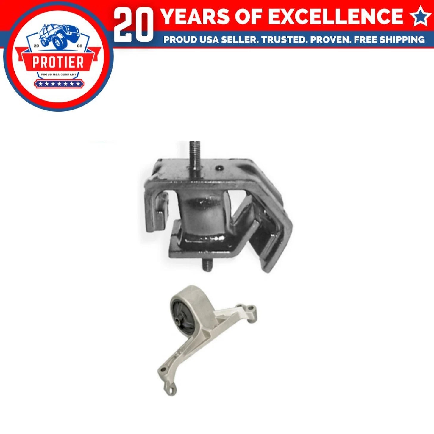 Motor & Trans Mount 4PCS Set Compatible for 1999-2002 Suzuki Esteem 1.8L 6B93BC-57