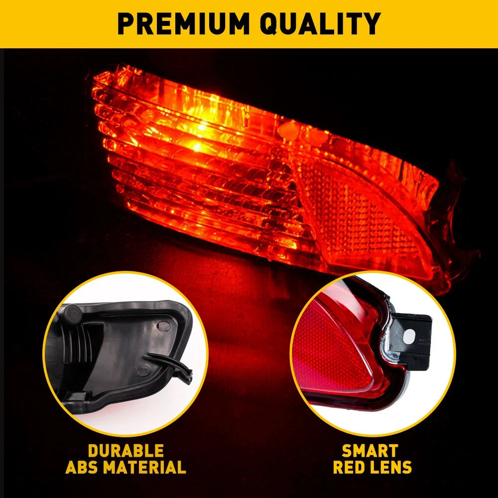 For Lexus RX400h RX350 2004-09 RX330 LH Red Rear Reflector Bumper Light Fog Lamp 6B93BC-57