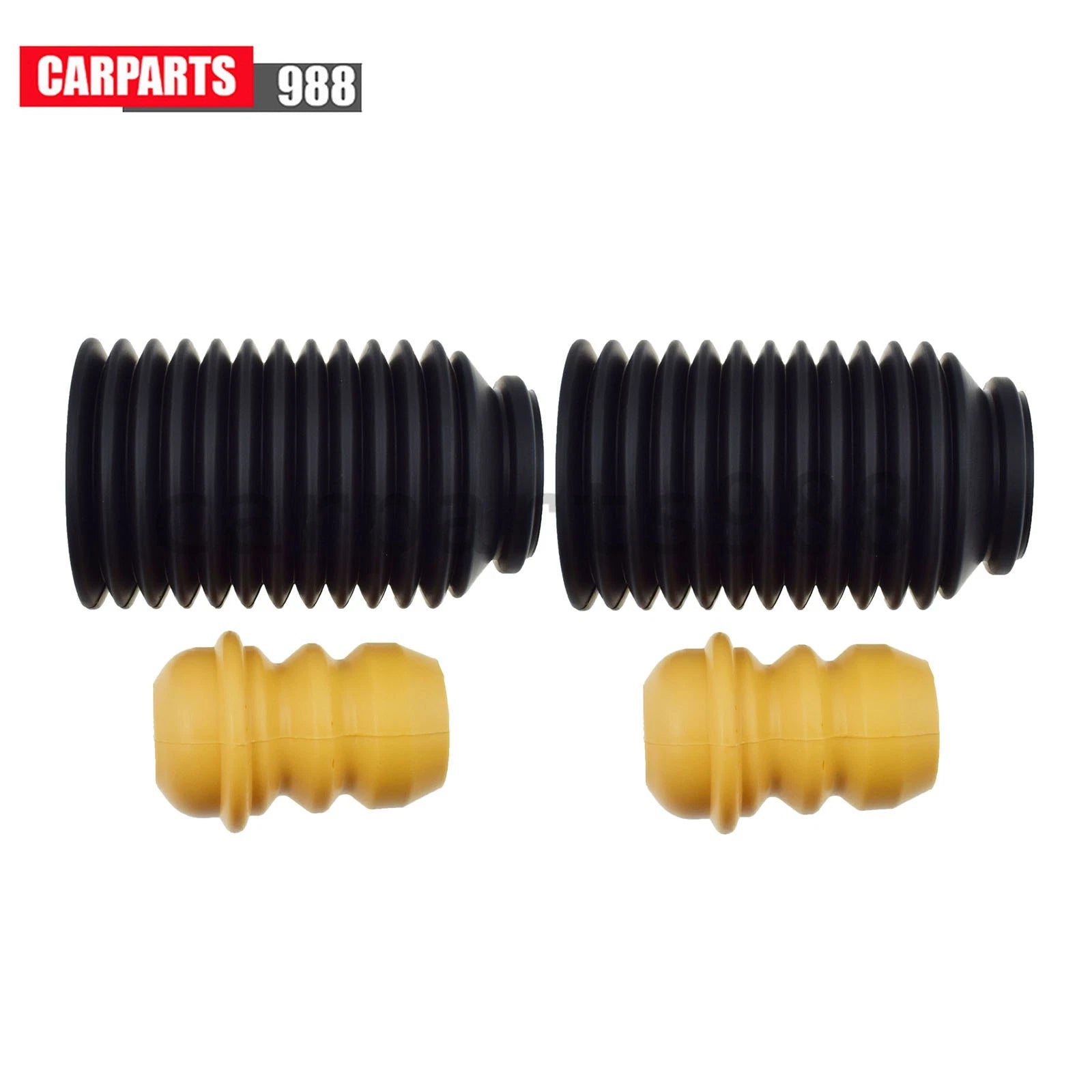 4Pcs Strut Shock Mount Bump Stop + Dust Bellow For Porsche 997 911Cayman Boxster 6B93BC-57