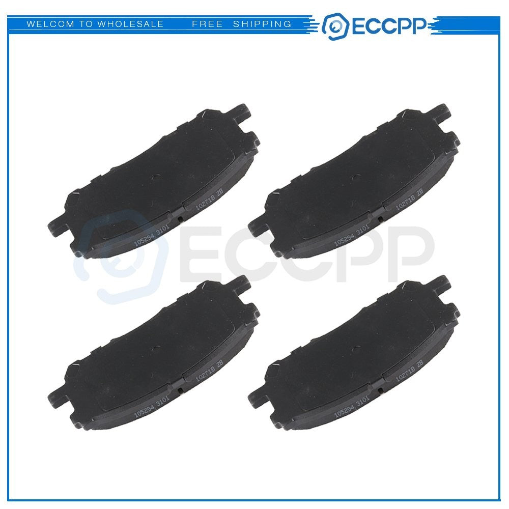 Front Metallic Brake Pads For Lexus RX330 Lexus RX400h 2007 Toyota Highlander 6B93BC-57