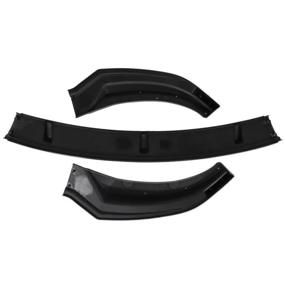 For Tesla Model 3 2017-2020 3pcs Carbon Look Front Bumper Body Kit Lip 6B93BC-57