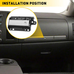 Upper Glove Box Door Latch Handle for 2007-2013 Silverado Sierra 1500 2500HD EOA 6B93BC-57