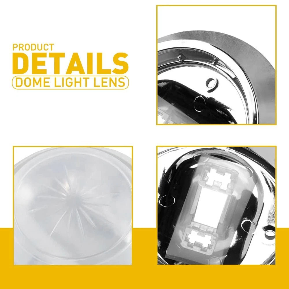 Interior Dome Light Fit Pontiac 1970-81 Firebird Monte Chevy Carlo Chevelle EXU 6B93BC-57