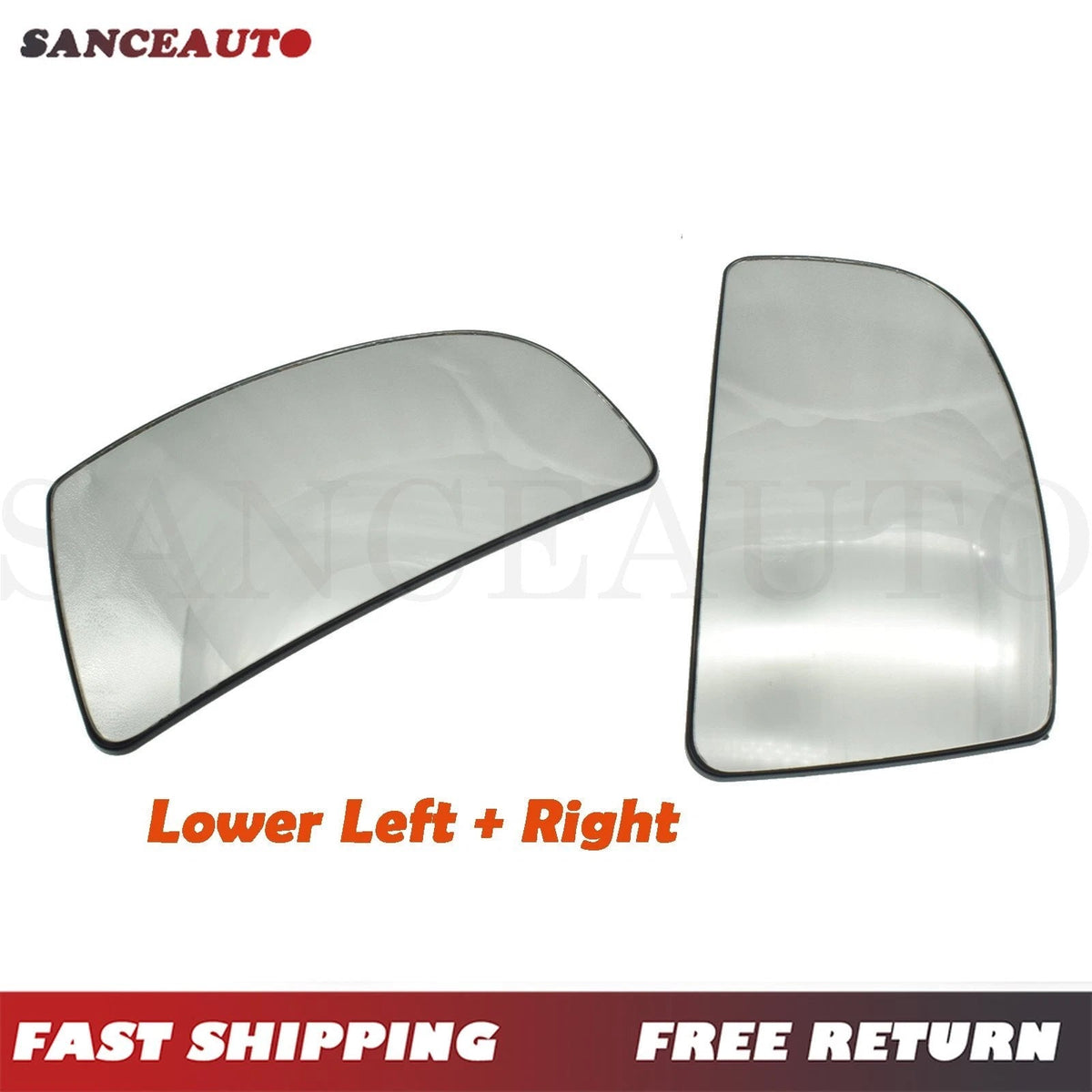 2PCS Mirror Glass Lower Convex Left Right for Ford Transit 150 250 350 2015-2022 6B93BC-57