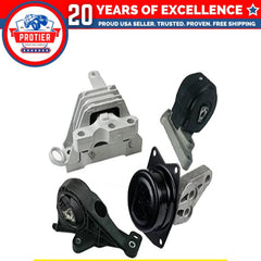 Fits 2010 Buick Allure/LaCrosse 3.0L AUTO AWD Engine & Trans Mount Set 6B93BC-57