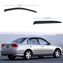 Window Visor Vent Rain Shades Guards Deflectors For 02-05 Honda Civic Sedan 6B93BC-57