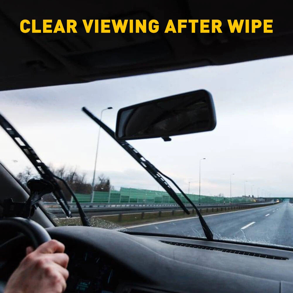 4PCS 28" 6mm Car Bus Rubber Universal Frameless Windshield Wiper Blade Refill US 6B93BC-57