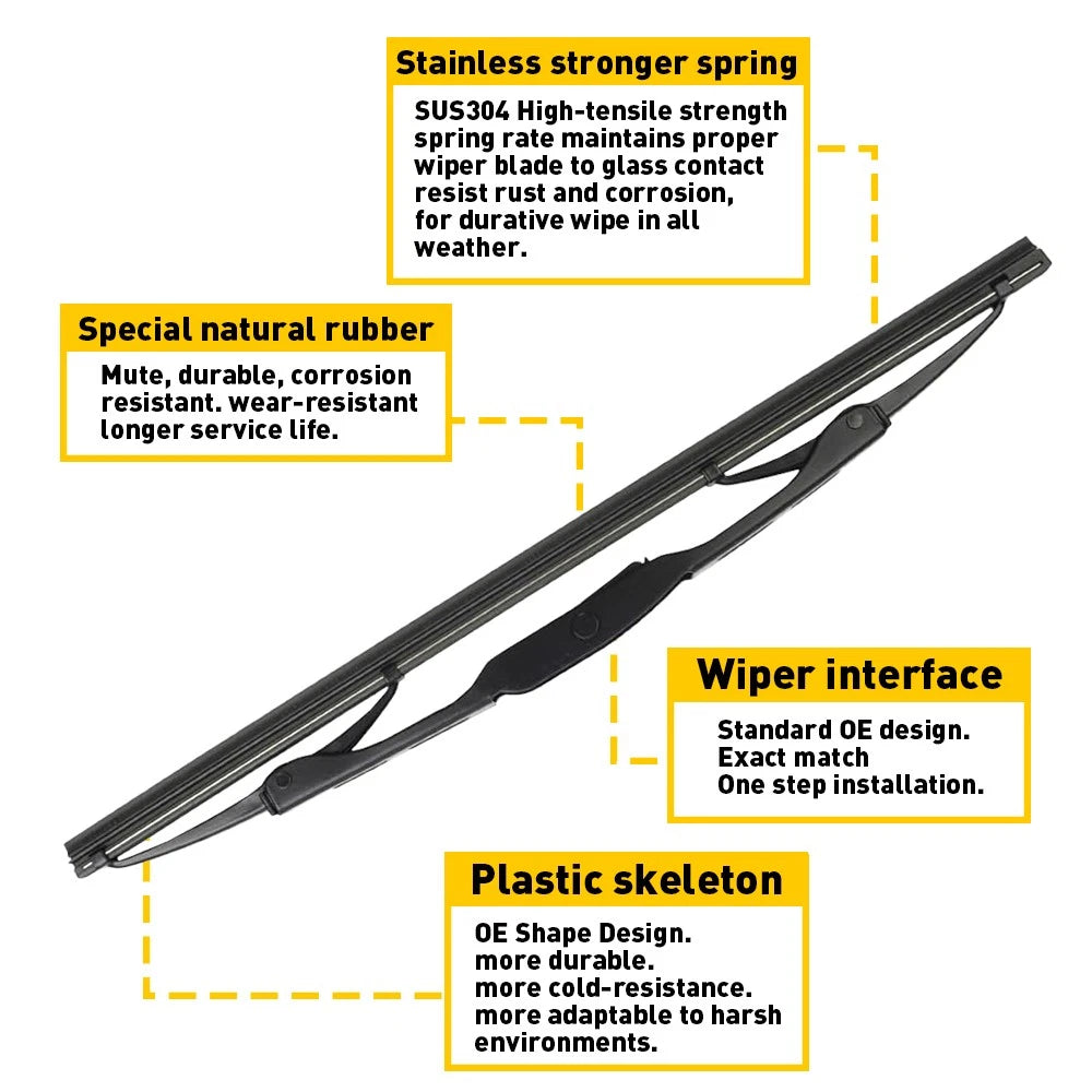 Rear Wiper Arm W/ Blade Fit for 2018-2020 GMC Terrain Chevrolet Equinox 22894225 6B93BC-57