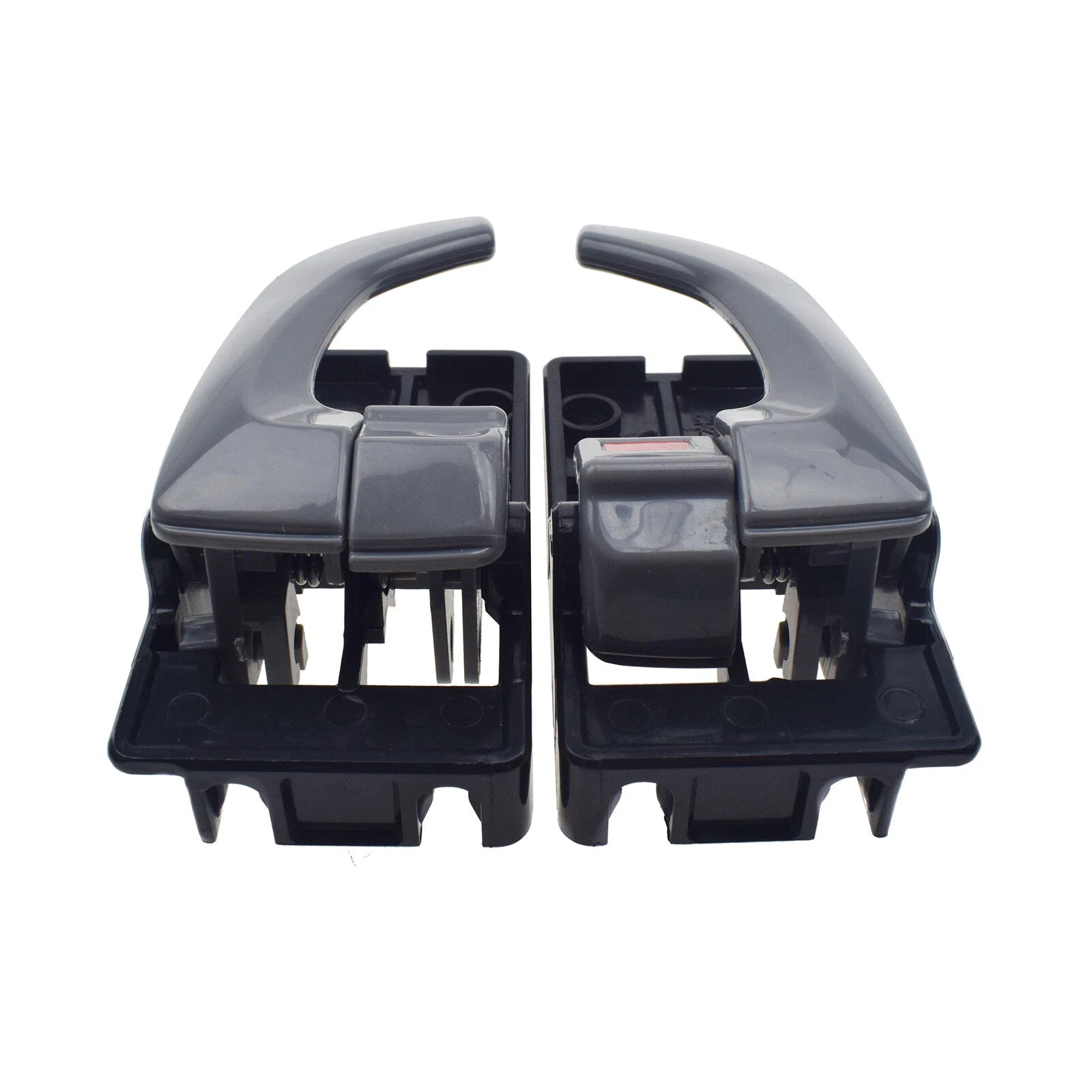 2Pcs Gray Interior Door Handle Left Right For 2005-09 Hyundai Tucson 826202E000 6B93BC-57