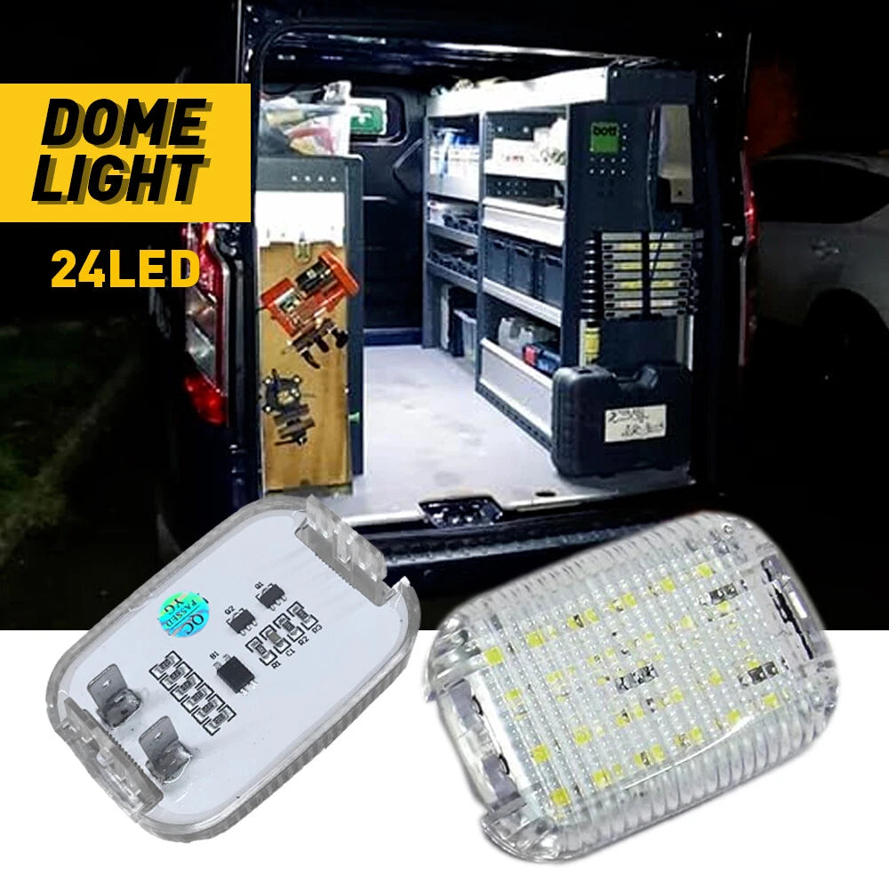 For 2022-2024 Ford E-Transit Interior Dome Light BK2Z13776K 1811477 4059112 2X 6B93BC-57