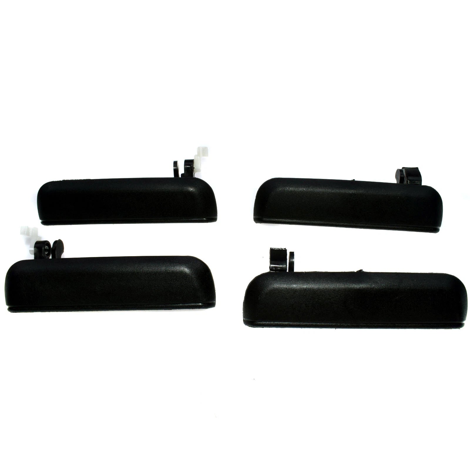 Black Outside Door Handle Front Rear Left Right For 1995-98 Toyota Tercel Paseo 6B93BC-57