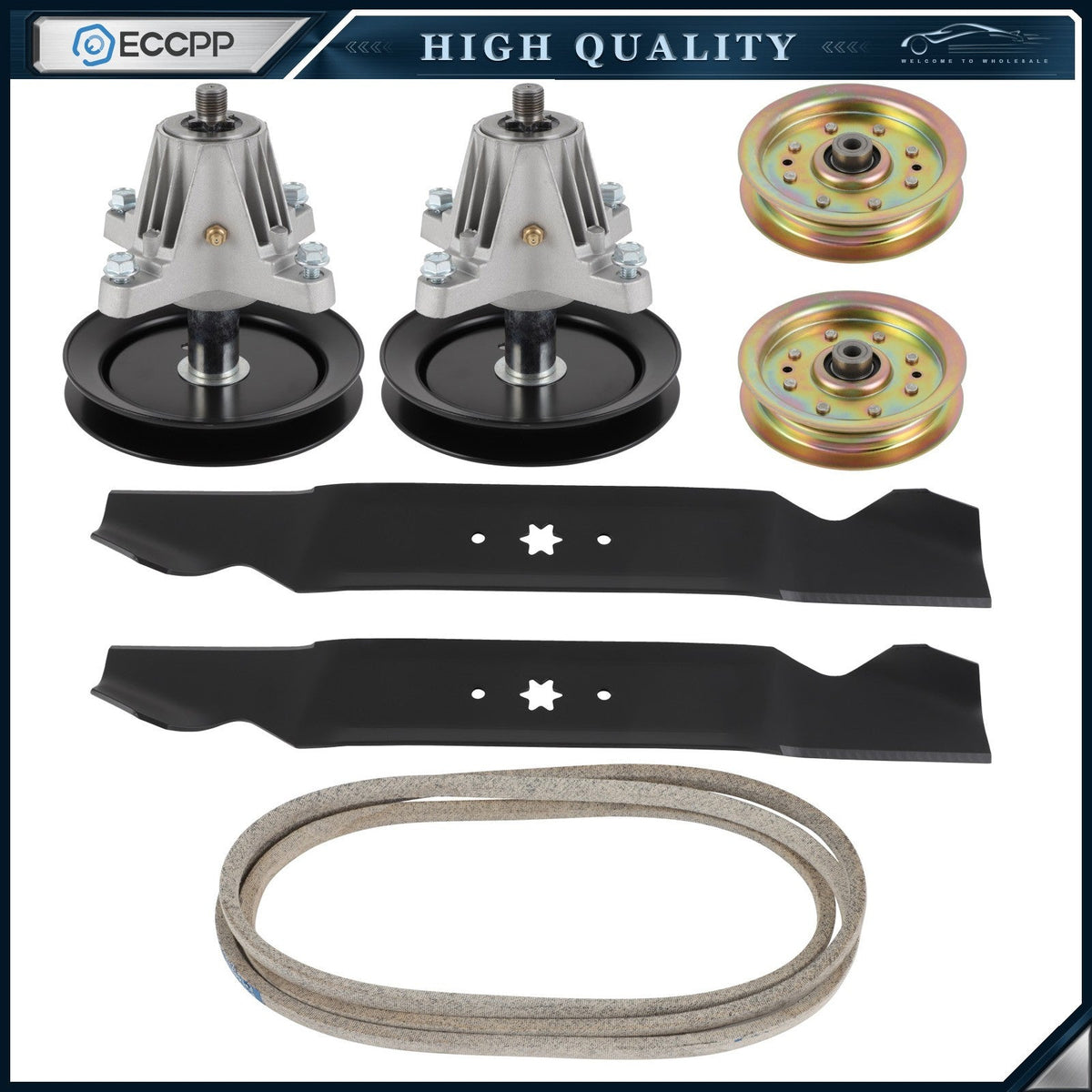 42" Deck Rebuild Kit for Huskee LT4200 Sears Craftsman LT2000 13AJ791G731 6B93BC-57