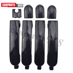 Outer Door Handle Front Rear LH RH for 07-12 Nissan Versa 82641EL12A 82640EL12A 6B93BC-57