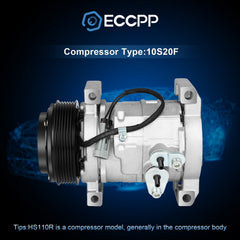 AC A/C Compressor For 03-06 Chevrolet Express 1500 2500 GMC Savana 1500 6B93BC-57
