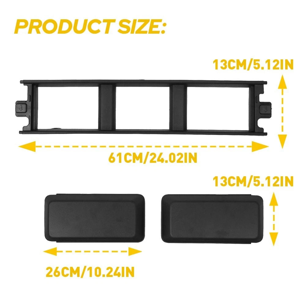For 2018-2020 Ford F150 Front Bumper Inserts Guards Pads End Caps Cover Trim EOA 6B93BC-57