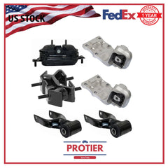 Engine Torque Strut, Trans & Engine Mounts Set 6 pcs For Pontiac Montana 3.9L 6B93BC-57