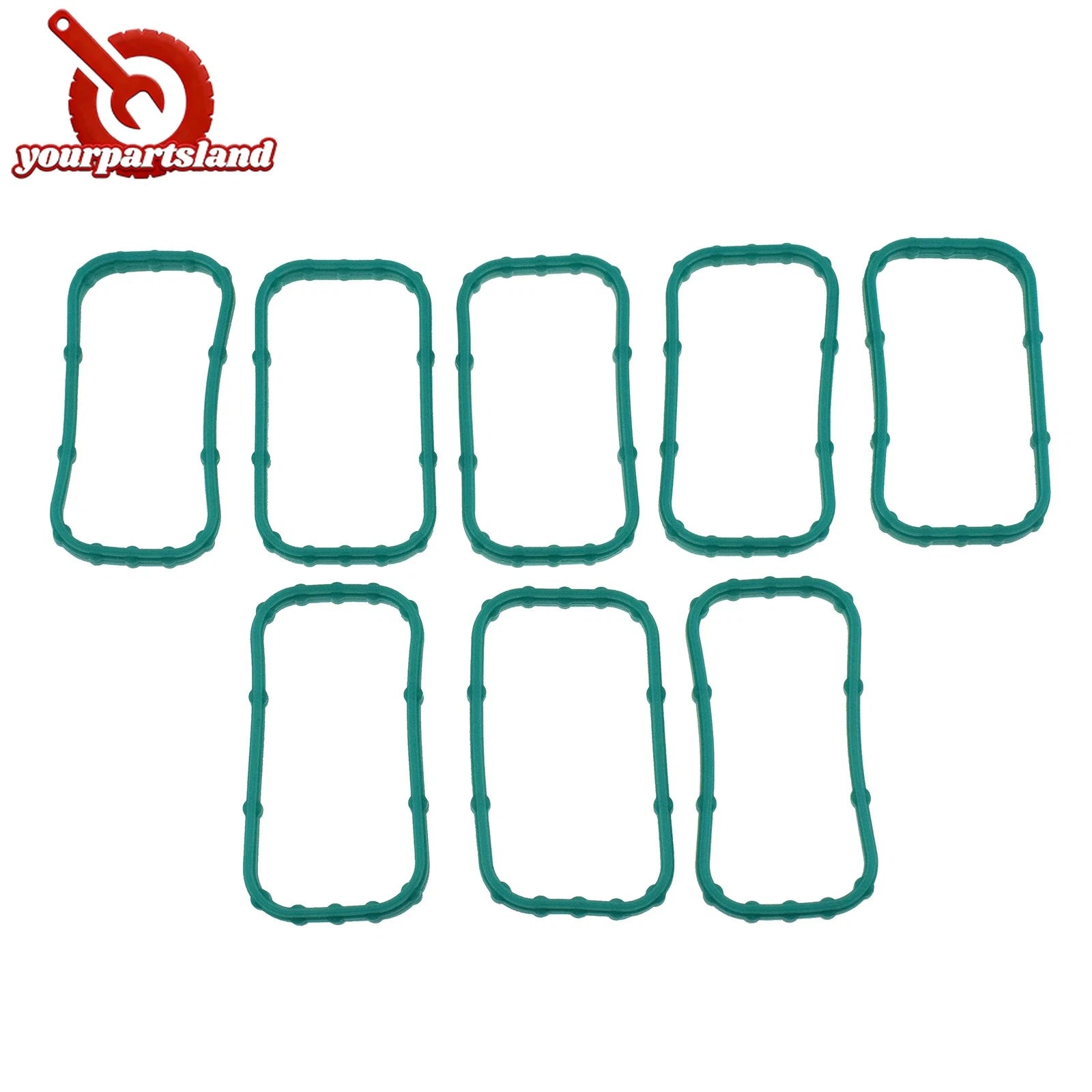 8x For LS3 Intake Manifold Gasket Seals L99 L76 L77 6.2 MS97151,MS19589,19256623 6B93BC-57