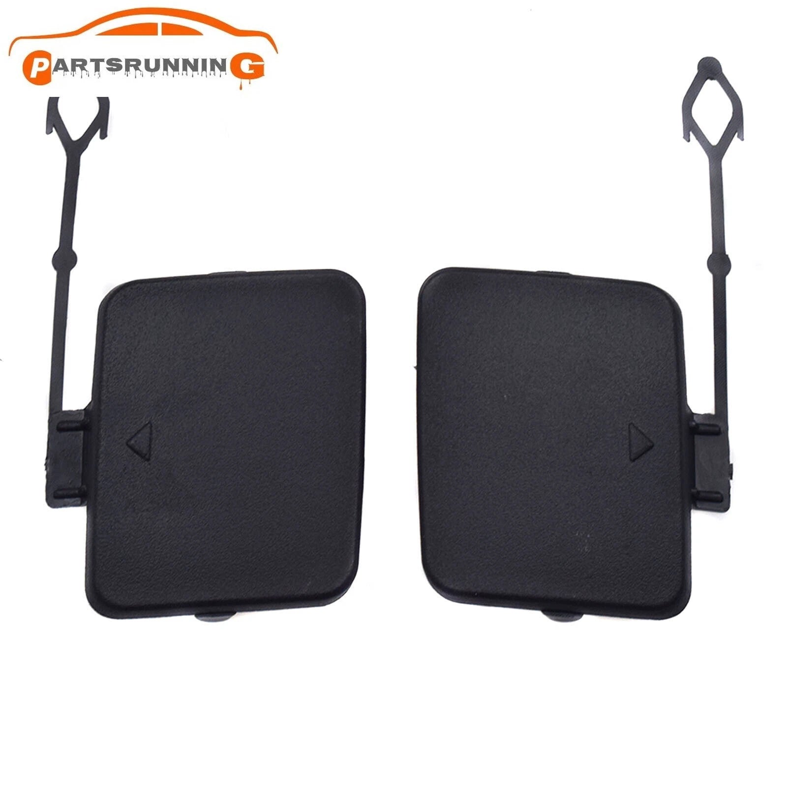 Driver + Passenger LF RH Set Hand Rear Bumper Tow Hook Cover Cap for BMW X5 E70 6B93BC-57