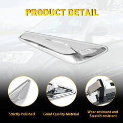 Front Left Right Side Fender Side Marker Finisher for 15-17 BMW X3 X4 F25 F26 6B93BC-57