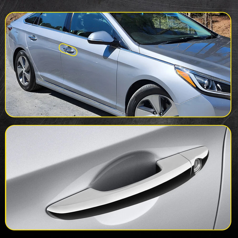 2pcs Front Left Right Side Outside Outer Door Handle For Hyundai Sonata 2015-19 6B93BC-57