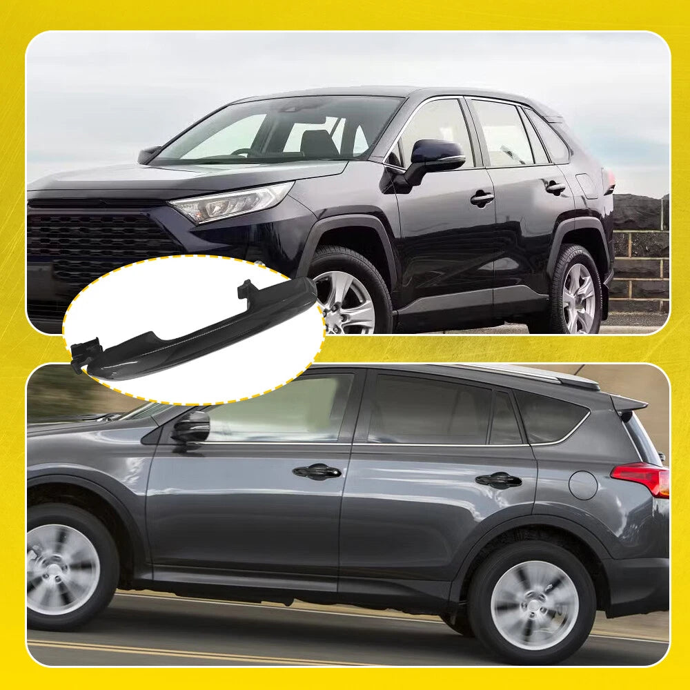 Rear Driver Passenger Textured Exterior Door Handle for Toyota Rav4 2017-2023 EA 6B93BC-57