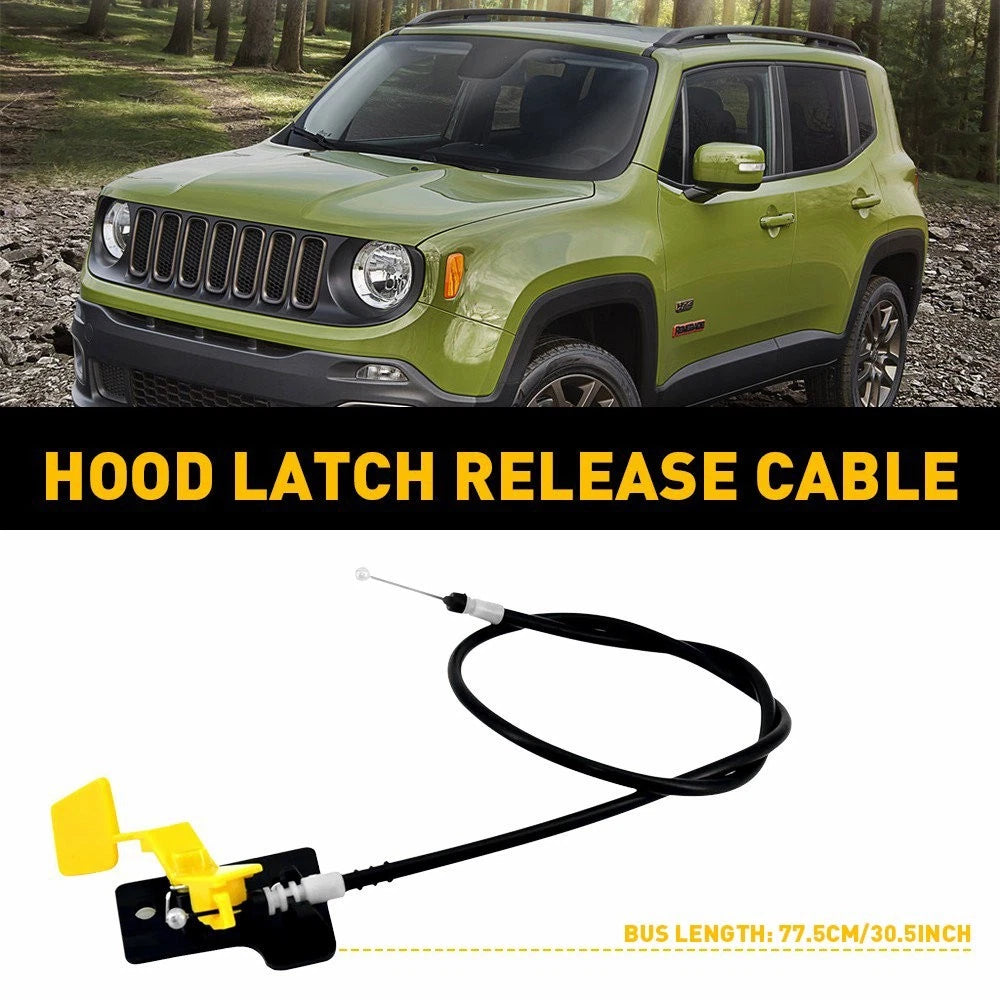 Hood Release Latch Cable Assembly 912-487 For 2015-2023 Jeep Renegade 68247126AA 6B93BC-57