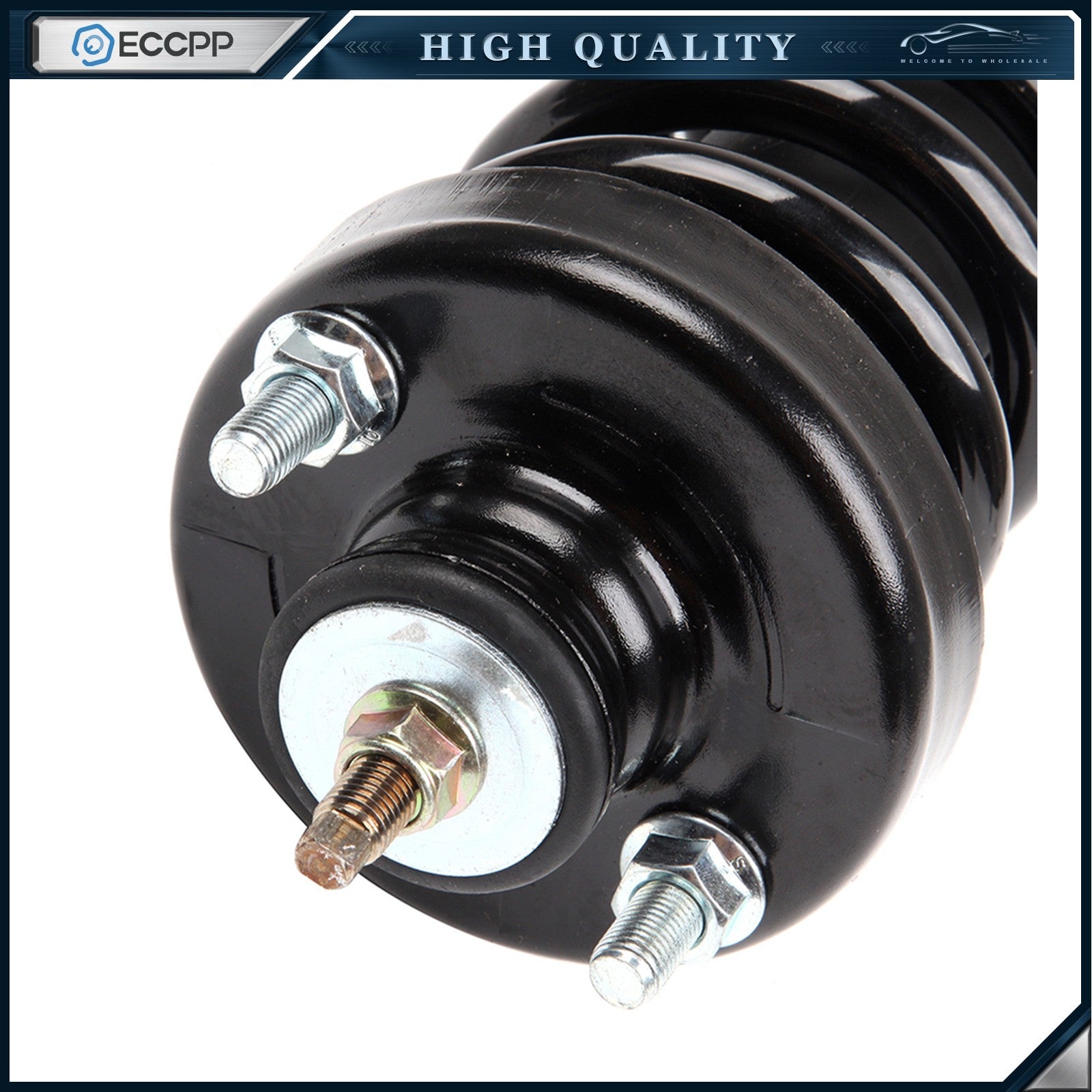 Fits 1992-1995 Honda Civic (2) Front Complete Struts & (2) Rear Shock Absorbers 6B93BC-57