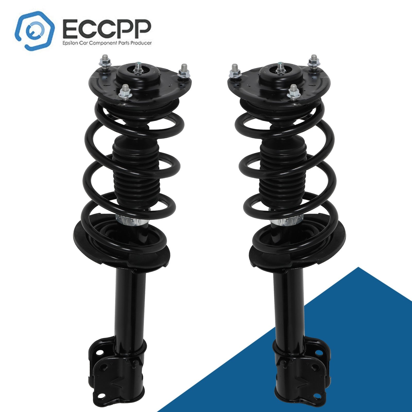 Full (2) Front Quick Struts Shocks & Spring Assembly For 2011-2013 Kia Sorento 6B93BC-57