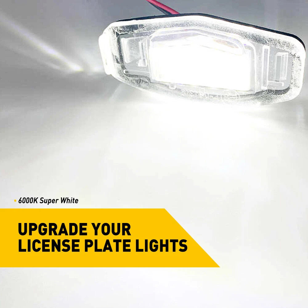 LED License Plate Light Bulbs for Honda Civic Accord Odyssey Acura TL TSX MDX EA 6B93BC-57