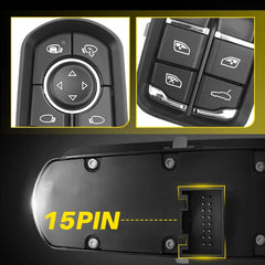 For 2011-18 Porsche Panamera Cayenne 7PP959858AEDML Driver Left Window Switch US 6B93BC-57