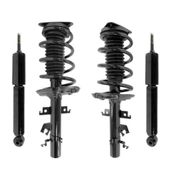 Front & Rear Kit Strut 2017-2021 Compatible with Nissan Qashqai, 2014-2020 6B93BC-57