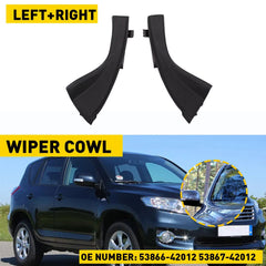 Front Wiper Windshield Side Cowl Extension Cover Trim For Toyota RAV4 2006-2012 6B93BC-57