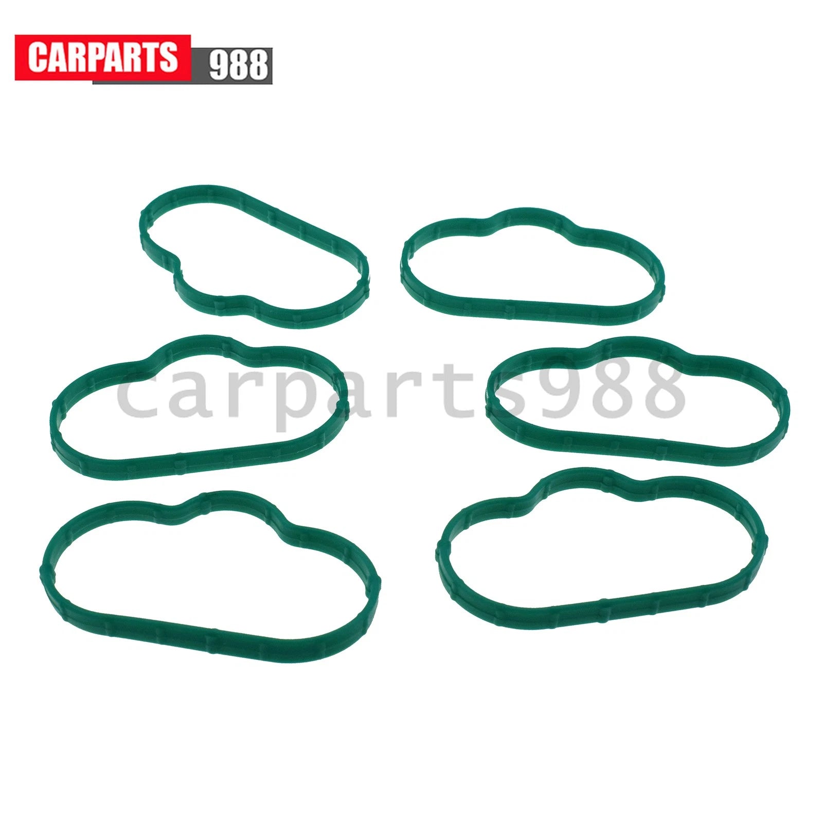 6Pcs Lower Inlet Manifold Gasket For Jaguar XF XJ X-Type S-Type XR843533 C2S8098 6B93BC-57