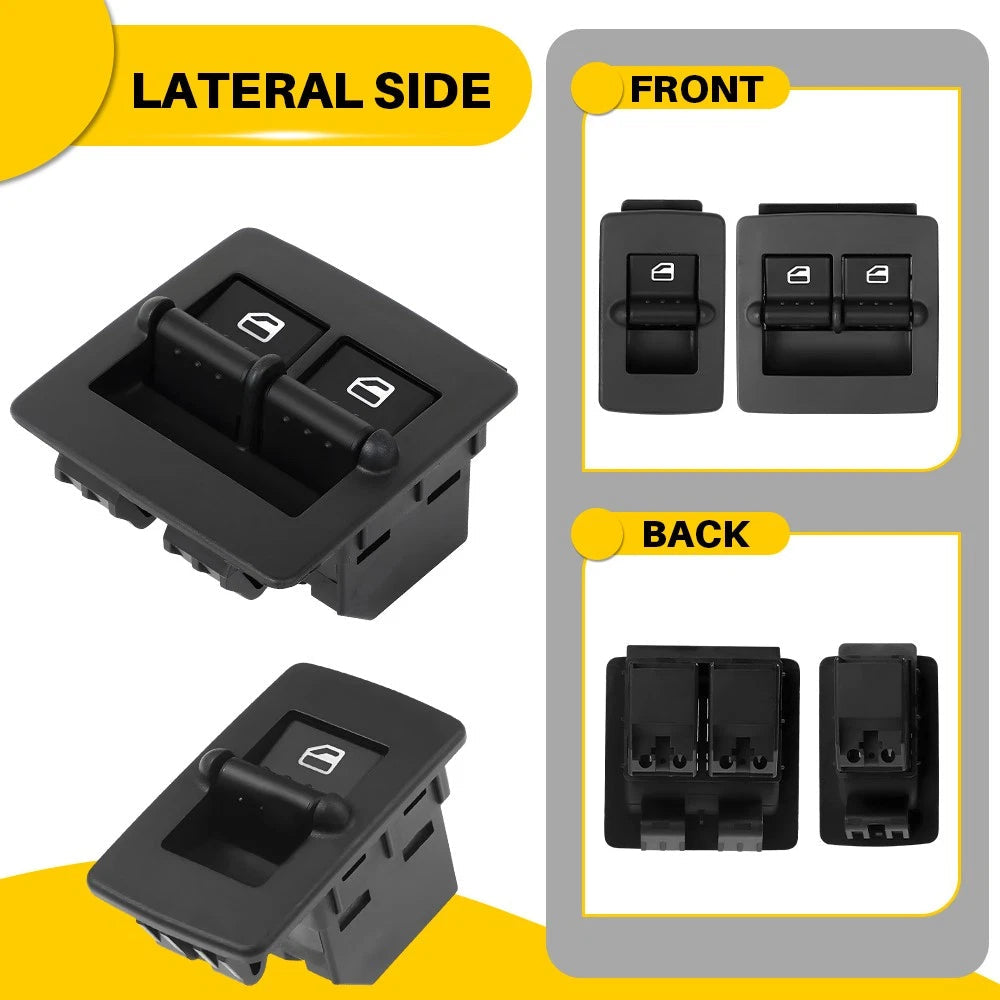2x For 1998-2010 Volkswagen Beetle Master Power Window Switch Front Left Right A 6B93BC-57